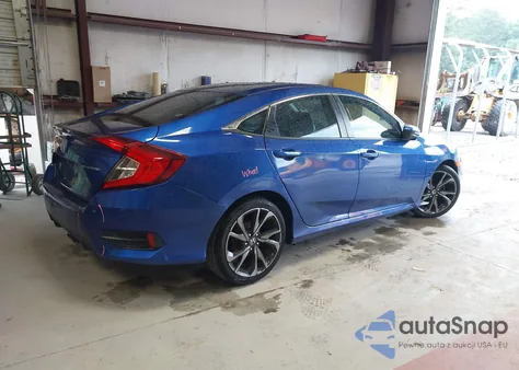 2021 Honda Civic Sport z USA, uszkodzony, nr VIN 2HGFC2F88MH504924